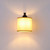 Volcode 12V RV Fabric Wall Sconce Light Fixture with On/Off Switch (Bulb Included), 12Volts Decorative Interior Light, LED Reading Light for RV, Motorhome, Camper, Boat
