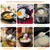304 Stainless Steel Kitchen Utensils Set, 11 PCS Metal Cooking Utensils Set with Spatula, Spoon, Ladle, Skimmer, Turner, Pasta Server, Tongs