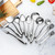 304 Stainless Steel Kitchen Utensils Set, 11 PCS Metal Cooking Utensils Set with Spatula, Spoon, Ladle, Skimmer, Turner, Pasta Server, Tongs