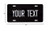 ExcelMark Custom License Plate for Front of Car – Personalized Aluminum Car Tags – 6” x 12” Universal Fit (Black) ExcelMark Custom License Plate for Front of Car – Personalized Aluminum Car Tags – 6” x 12” Universal Fit (Black)