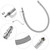 QWORK Dually Valve Stem Extenders Kit for 16-19.5" Dual Wheels Valve,Tires Air Inflation for Motorhomes,Trailers, Trucks