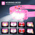 LHKNL Headlamp Flashlight, High Lumen Bright LED Rechargeable Headlight with White Red Light, 2-Pack Waterproof Motion Sensor Head Lamp, 8 Mode for Camping Running Hiking Fishing Gear- Pink LHKNL Headlamp Flashlight, High Lumen Bright LED Rechargeable Headlight with White Red Light, 2-Pack Waterproof Motion Sensor Head Lamp, 8 Mode for Camping Running Hiking Fishing Gear- Pink