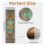 sarben 8"x30" Non Slip Stair Treads for Wooden Steps 15 Pack, Amber Cyan