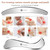 6-in-1 304 Stainless Steel Muscle & Fascia Scraper Tool Set, for Body Skin Massage and Sore Muscles, Myofascial, Iastm Tools, Soft Tissue Mobilization Tools, Full Body Gua Sha Kit, Gift-for Her
