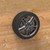 Black Universal Trailer Spare Tire Carrier Bracket
