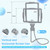 Large Neck Magnifying Glass with Light Hands Free Magnifying Glass for Reading Magnifier with Light Hands Free with 50 LEDs Flexible Gooseneck Full Book Page Magnifier for Seniors Low Vision Elderly
