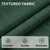 Basic Beyond Chair Cushions for Dining Chairs 4 Pack, Kitchen Chair Cushions with Ties and Non Slip Backing, 16 x 16 inches Chair Pads for Dining Chairs (Forest Green)