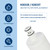 PERCOLA K00338/K00337 Arctic Pure Ice Maker Water Filter, 2-Pack