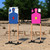 Atflbox 5-Color Silhouette Paper Target for The Range, 23X35 inch High Visibility Target Paper for Indoor and Outdoor Use, Suitable for Handguns, Pistols, Rifles, Airguns, Pellet BB Guns (25 Pack)