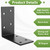 3x3 Inch Black L Shape 90 Degree Corner Support Brackets