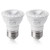 DiCUNO ProOE PAR16 LED Bulb 5W, 3000K Warm White, High CRI 98 400LM, 2-Pack