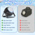 2026 Bubble Machine for Party, Automatic Rechargeable Bubble Maker for Kids