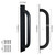 Purife 2 Pack 12 Inch Heavy Duty Steel Barn Door Handles Black, Metal Power Coated Modern Gate Pulls for Outdoor Fence Garden Patio, Interior Closet Cabinets Door Pulls