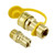 ZDRU 1/2 Inch Natural Gas Quick Connect Fittings with Male Insert Plug
