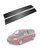 Flecto B Pillar Door Molding Trim Compatible with 2008-2020 Dodge Grand Caravan & 2008-2016 Chrysler Town & Country, Replaces 926-445 926-446 5020664AA 5020665AA (2PCS)