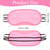 100 Pcs Blindfold Sleep Mask Bulk Eye Mask Shade Cover with Nose Pad and Adjustable Strap for Travel Sleep Game Party Supplies