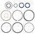 Replacement Hydraulic Log Splitter Cylinder Rebuild Seal Kit for 4.0"Bore x 1.75" Rod Cylinder,for Huskee Log Splitter Parts Hydraulic Cylinder Rebuild Kit by Acupress