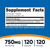 Nutricost TMG 750mg, 120 Capsules (3 Bottles)