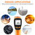 Infrared Thermometer Gun for Cooking, Laser Thermometer Temperature Gun with Adjustable Emissivity, Temp Gun Thermometer, Infrared Laser Thermometer Gun for BBQ, Pizza Oven -58℉～788℉