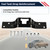 Promrmr 68418923AC Fuel Tank Strap Reinforcement Compatible with Dodge Ram 1500 Series 2009-2018 Wall Mount Bracket Steel Repair Support Bracket Replaces 68418923AB 68418923AA