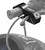 SKYJDM Motorcycle & Helmet Anti-Theft Grip Lock Combo, Black
