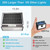Lightdot 1-Pack Solar Sconce Lights Outdoor,100W HPS Eqv 5000K Dusk-to-Dawn