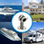 Marine Stainless Steel Magnetic Door Holder - 2" Pivoting Door and Window Stopper Set (A)