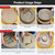 Gkesgm 2 Pcs 12" Round Pottery Wheel Bats and 8 Pcs 7" Square Inner Bats with 1Pc Batmate for Potters and Clay Artists,Ceramic Bat System for Clay Making and Sculpting