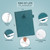 Clever Fox End of Life Planner, When I Die Organizer 5.8”x8.3” Dark Teal