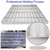 MOSINSBO Galvanized Steel Drain Grate, Driveway Channel Cover 16x16 in