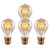 B22 Edison Light Bulb, 60 Watts, A19 Vintage Incandescent Light Bulbs, Dimmable Old Fashioned B22 Incandescent Light Bulbs,600 Lumens, 2300K Warm White, Amber Glass