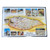 3 Arches USA Religious Placemats Set of 4 - Double Sided Plastic Place Mats with Jerusalem Scenes for Home Decor - Inspirational Holy Land Decor