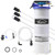 Wzyblixo Pneumatic/Manual Fluid Extractor, 1.72 Gallon (6.5L) Oil Extractor Pump with Extended Oil Suction Hose and A Brake Bleeding Hose for Automotive Fluids Vacuum Evacuation