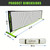 SunNordic Portable Pickleball Net Set, 13FT Family Practice Pickle Ball Net with Weather Resistant Metal Frame & Carrying Bag - Easy Setup for Indoor & Outdoor Backyard Driveway