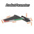 for ZX6R ZX-6R ZX636 2018-2024 2025 ZX10R ZX10RR ZX-10R ZX-10RR 2017-2024 2025 Wind Wing Rearview Mirror Motorcycle Mirror Motorcycle Wing Mirror (Carbon Fiber Texture)