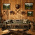 Erosebridal Rustic Grizzly Bear Couch Cover for Dogs 71"X91"