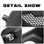 ORIVIN Windshield Wiper Cowl Panel Grille Compatible with Jeep Grand Cherokee 2016-2022 1Pair Front Window Cover Insert Panel 55112951AC 55112952AC