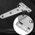 Laorde 316 Stainless Steel T Hinges Marine Grade 6'' x 3" Heavy Duty Boat Hatch Hinge (150 mm X 72 mm) 2 Pack Casting Cabinet Hardware Door Hinge with Screws