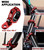 VAZESWIN 2 PCS UTV Whip Light Mounts, LED Light Bar Mounting Brackets, Red