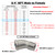 Beduan 45 Degree Street Elbow 3/4 NPT Female to Male 304SS Pipe Fitting 2PC