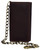 CAZORO Bikers RFID safe Cow Leather Crazy Horse Brown Long Checkbook Trifold Chain Wallet for Men Vintage Texture style