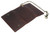 CAZORO Bikers RFID safe Cow Leather Crazy Horse Brown Long Checkbook Trifold Chain Wallet for Men Vintage Texture style