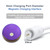 Meliya 3Pack USB DC Charger Cable Set: 2.5mm Massager Charger & 6mm Magnetic DC Cable & Single Point Pin Charger Cord for Rechargeable Toys, Electric Toothbrush