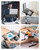 SAIJI Height & Angle Adjustable Lap Desk Laptop Stand for Bed
