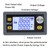 DROK Buck Boost Converter, DC 6-36V to 0.6-36V Adjustable Voltage Regulator 5A 80W Step Up Step Down Converter, LCD Display Power Supply for Solar Panel RV