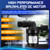 Threlaco 12V Dc Circulation Pump with Adapter, 3 meter Head 8 Lpm Low Noise