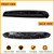 DIBON AUTO Hood Bulge Molding Grille For Toyota Tundra Front Upper Grille Hood Scoop With Amber Lights 2014-2021 (Black With Lights)
