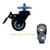 Xedragony Planter Caddy Heavy Duty Plant Stand with Locking Wheels Outdoor Indoor 17 Inch 600 Lbs Capacity