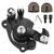 KAMIER Disc Brake Caliper Pads Assembly Kit Replacement Front/Rear for Razor Electric MX650 MX500 SX500 Mcgrath RSF650 Dirt Rocket Bike 4 Wheeler ATV Dirt Quad 500 Kids Off Road Dirt Bike Parts Black