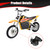 KAMIER Disc Brake Caliper Pads Assembly Kit Replacement Front/Rear for Razor Electric MX650 MX500 SX500 Mcgrath RSF650 Dirt Rocket Bike 4 Wheeler ATV Dirt Quad 500 Kids Off Road Dirt Bike Parts Black